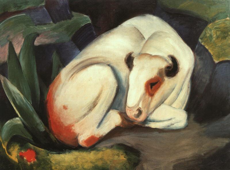 Franz Marc The Bull oil painting image